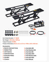 Vevor Portable Car Lift 9,000 lb. Capacity 28" Max Height 120V New