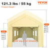 Vevor Carport Canopy Heavy Duty Garage Shelter 10 x 20 FT with Removable Sidewalls New