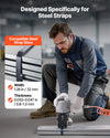 Vevor Pneumatic Strapping Machine 8500N Tensioner and Sealer for 1.26" Metal Belts New