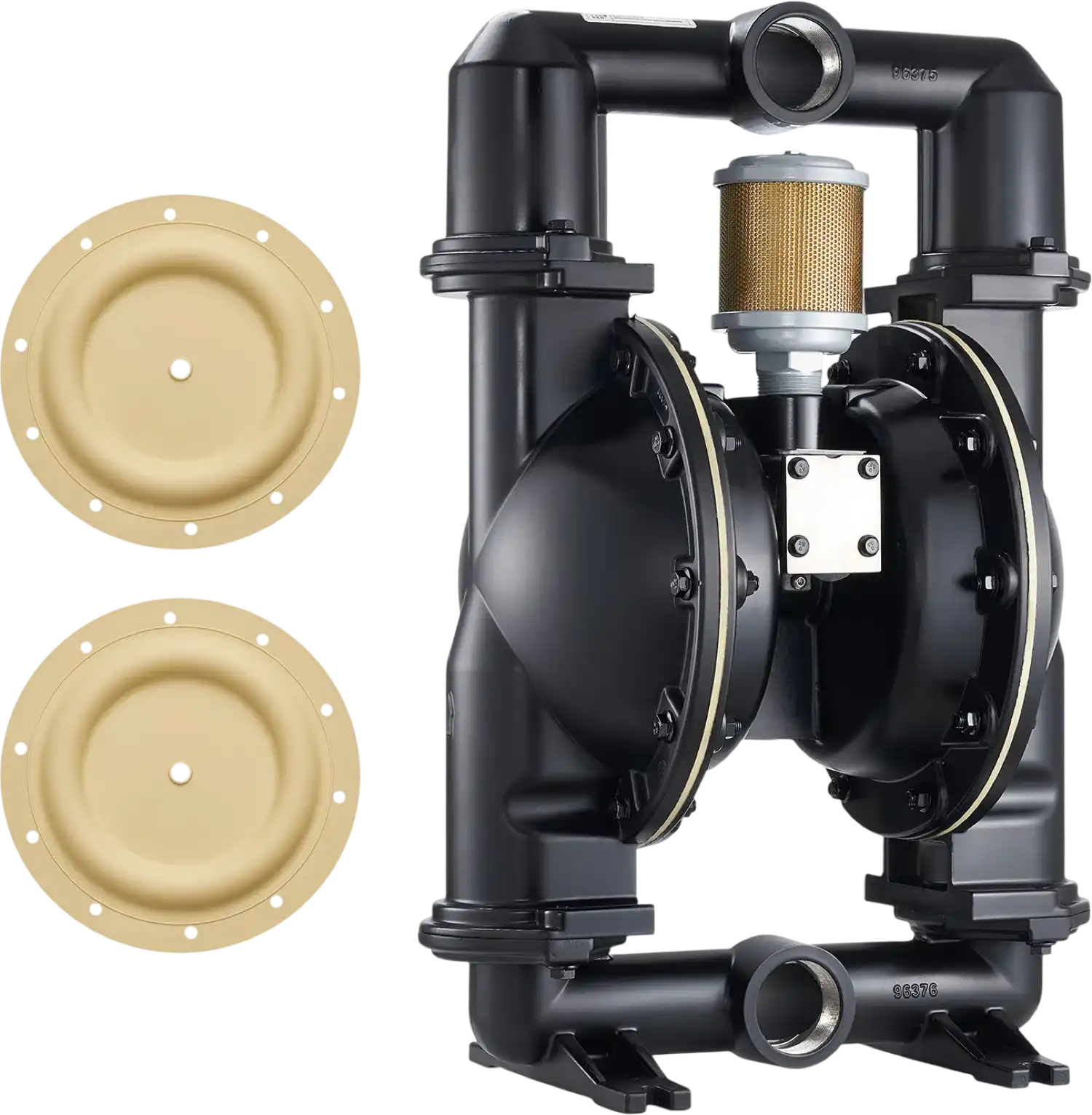 Vevor Double Diaphragm Pump Air Operated 158 GPM 2