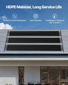 Vevor Solar Pool Heater 4' x 24' Aboveground and Inground Heating System New