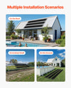 Vevor Solar Pool Heater 4' x 24' Aboveground and Inground Heating System New