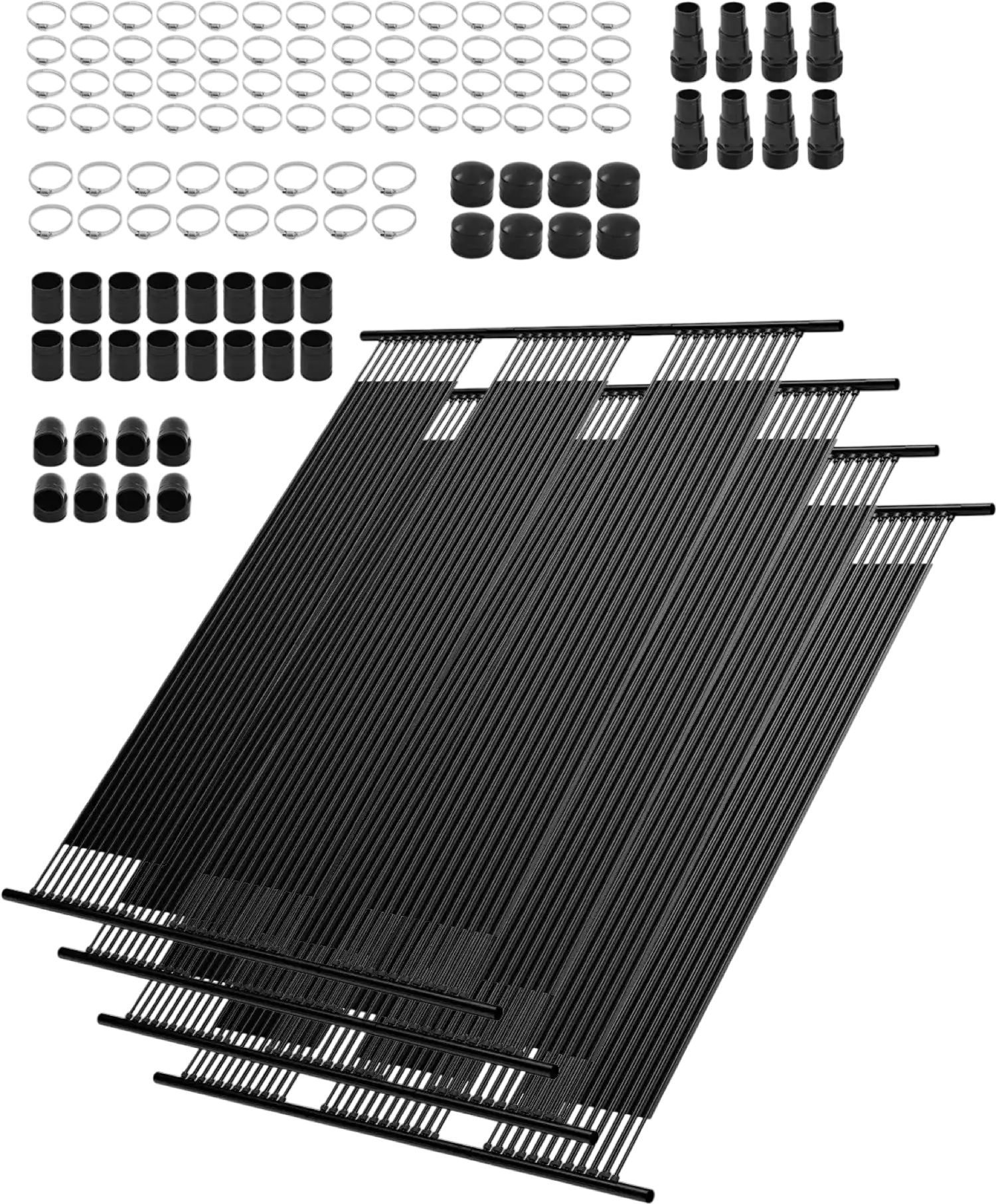 Vevor Solar Pool Heater 4 x 10 Ft. Aboveground Heating System 4 Panels New