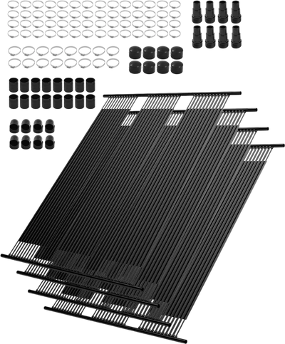 Vevor Solar Pool Heater 4 x 10 Ft. Aboveground Heating System 4 Panels New