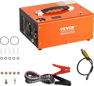 Vevor PCP Air Compressor 4500 PSI with Built-in Converter Auto Stop New
