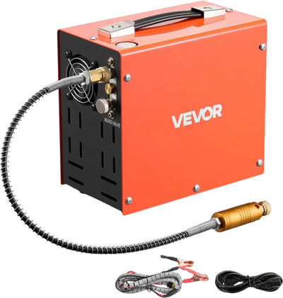 Vevor PCP Air Compressor 4500 PSI Portable Airgun & Paintball Tank Compressor New