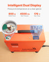 Vevor PCP Air Compressor 4500 PSI Dual-Cylinder Auto Stop 800W New