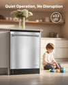 Vevor Dishwasher 24" with Dual Racks Touch Control Stainless Steel New