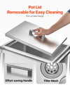 Vevor Rolling Ice Chest Cooler Cart 32.8 QT Capacity New