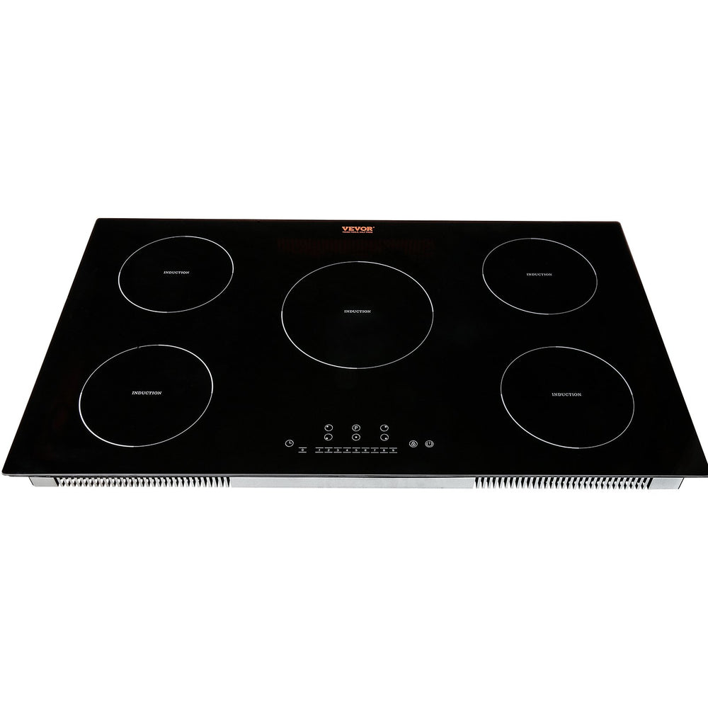 Vevor Electric Cooktop 36" 5 Burners 9200W Built-In Magnetic Induction Stove Top New