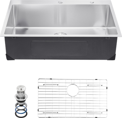 Vevor Drop-In Kitchen Sink 33