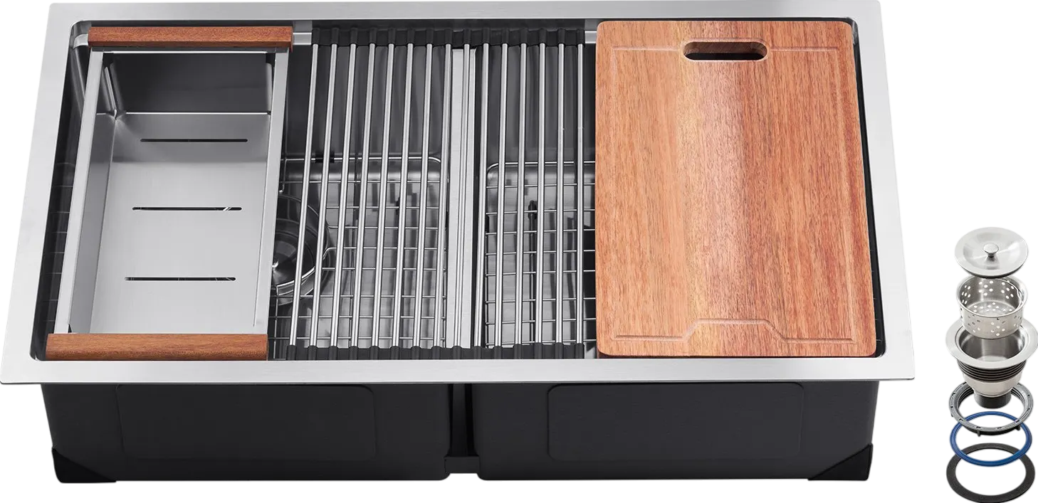 Vevor Kitchen Sink Double Bowl 33