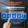 Vevor Commercial Ice Maker 70 Lbs/24H with 12 Lbs Storage Capacity LED Digital Display New