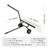 Vevor Tow Behind Dethatcher 60-inch with 24 Steel Tines for ATV or Mower New