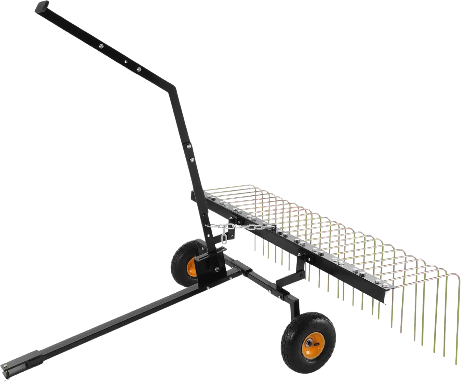Vevor Tow Behind Dethatcher 60-inch with 24 Steel Tines for ATV or Mower New