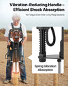 Vevor Post Driver 55J Impact Energy 37cc Gas Powered 4-Stroke with 3 Sleeves New
