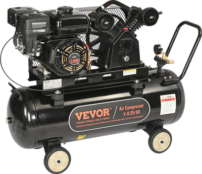 Vevor Air Compressor Gas Powered 9 CFM @ 115 PSI 7HP 21 Gallon New
