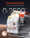 Vevor Metal Lathe 8.7" x 18" Precision Benchtop with Automatic Feed 0-2500 RPM New