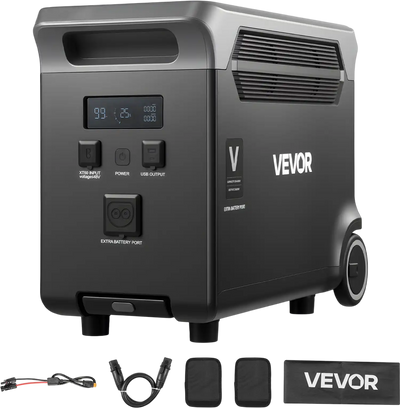 Vevor Expansion Battery for Portable Power Station 3840Wh LiFePO4 New