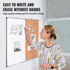 Vevor Whiteboard and Cork Board Combo 48" x 36" with Aluminum Frame New