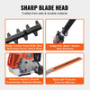 Vevor Pole Hedge Trimmer Gas Powered 26CC Adjustable Head 15.7" Dual Sided Blade New