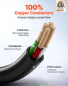 Vevor RV Extension Cord 100 Ft. 50 Amp 125V 7500W NEMA 14-50P/14-50R Plug New