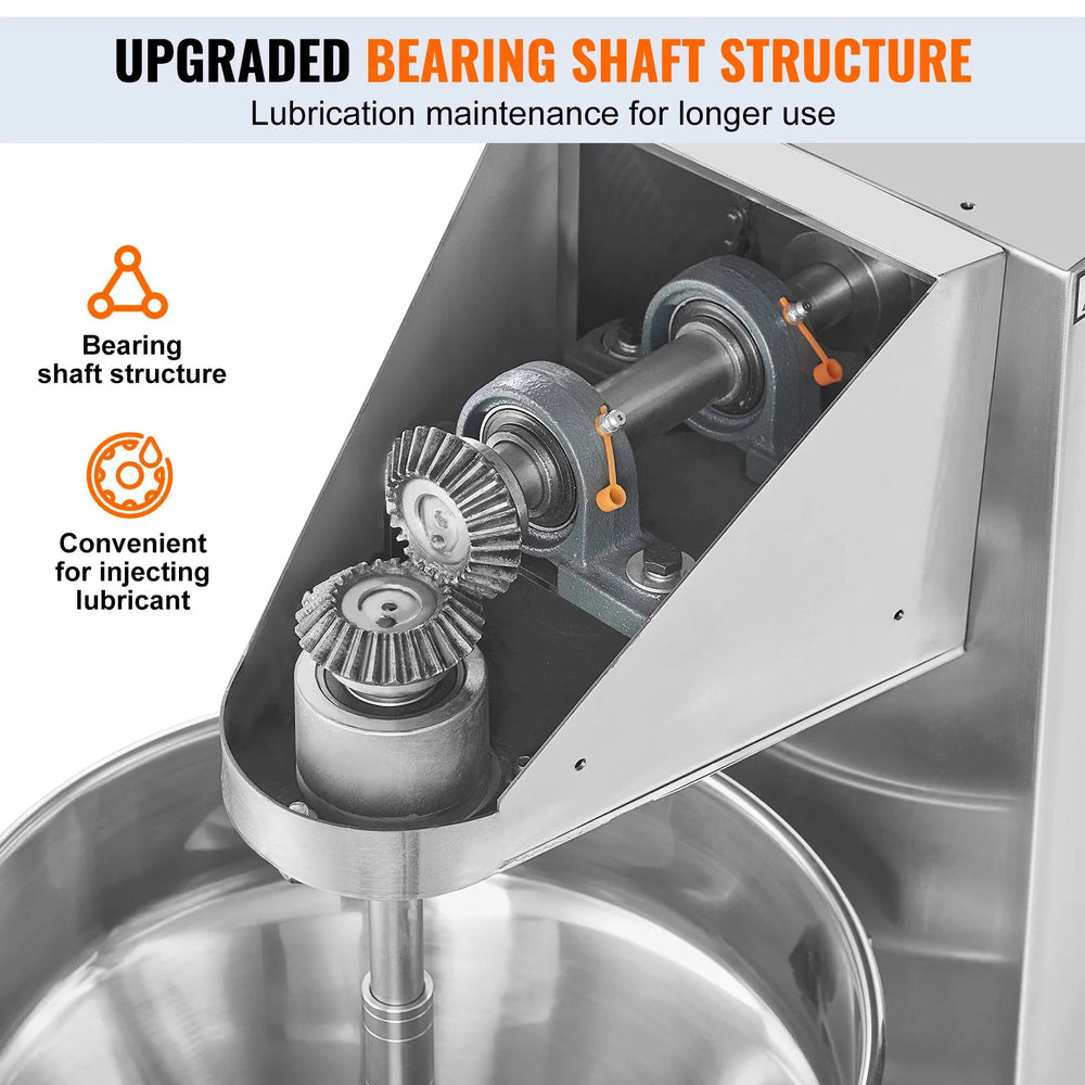 Vevor Commercial Meatball Former 280 pcs/min 1100W with 6 Molds New