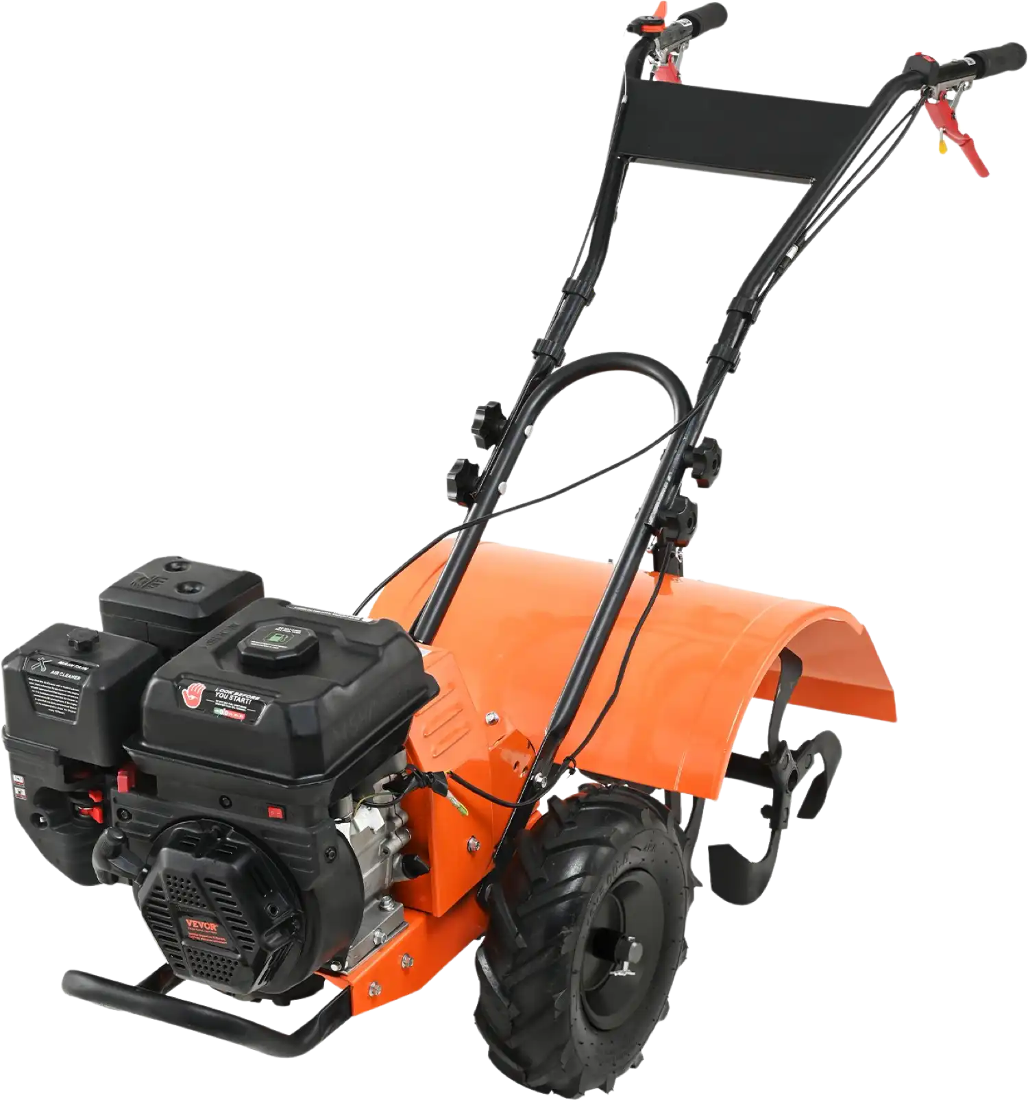 Vevor Tiller Cultivator 212CC 4-Stroke Engine with 4 Adjustable Steel Tines New
