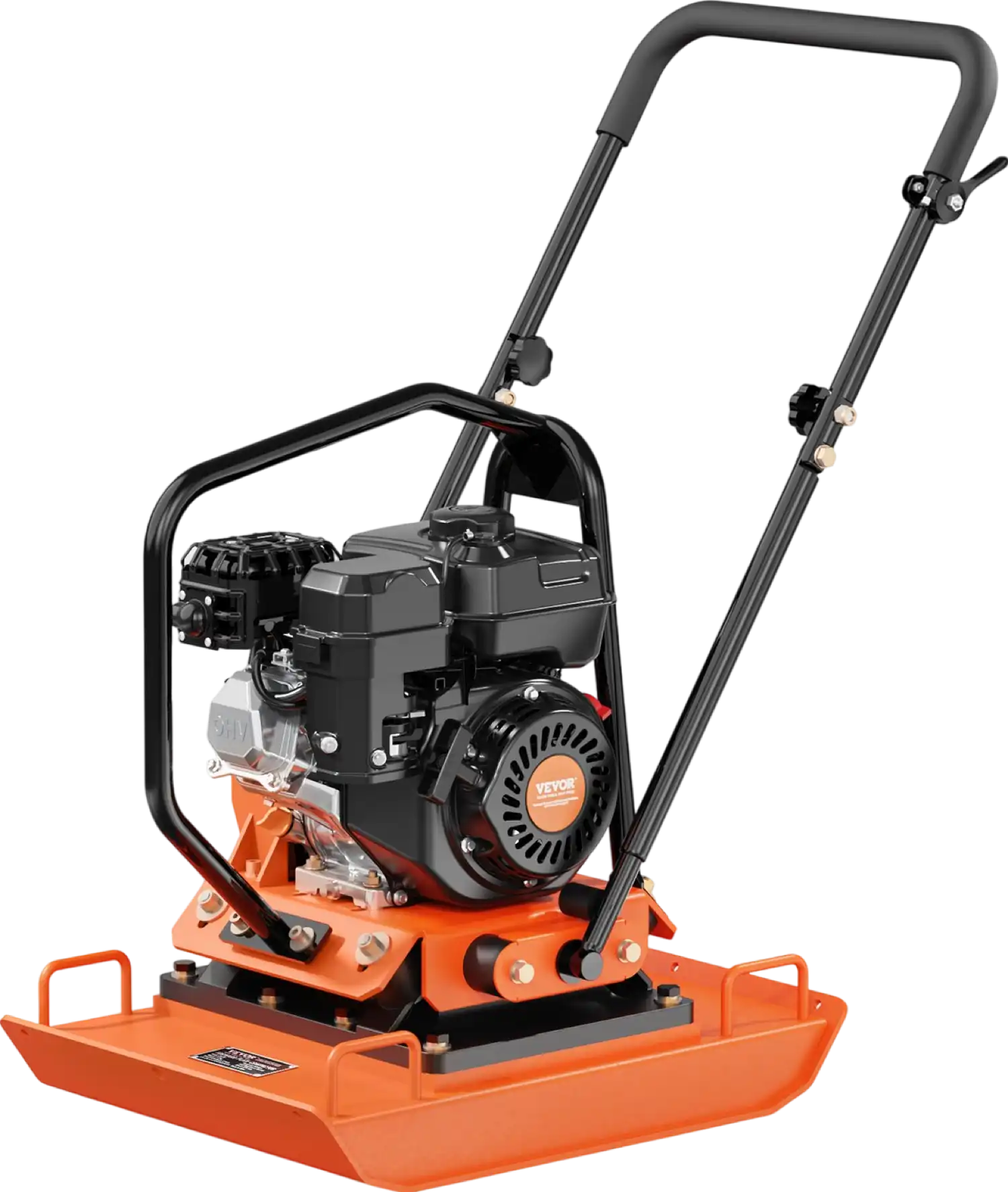 Vevor Plate Compactor 7HP Engine 432 sq.in. Plate 5400 RPM New