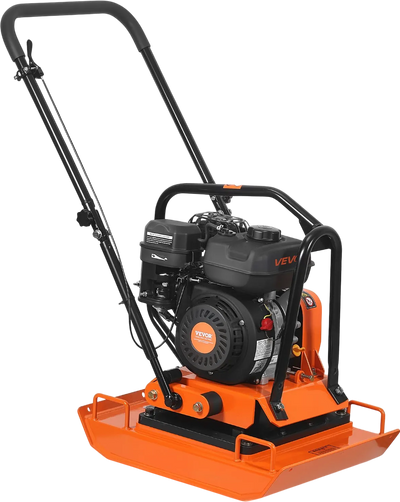 Vevor Plate Compactor 23 x 18 in. 4,440 lb. Force 7 HP 196cc Gas Engine New