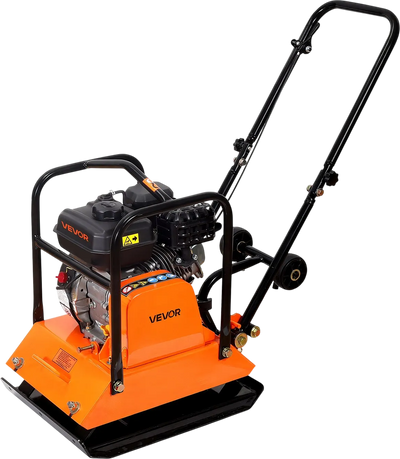 Vevor Plate Compactor 21 x 16 in. 4,074 lbs. Force with 6.5 HP 196cc Gas Engine New