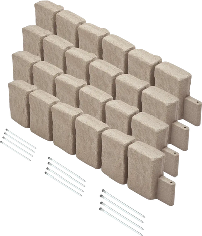 Vevor Faux Stone Landscape Edging 47
