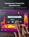 Vevor Thermal Imaging Camera 384 x 288 IR Resolution 5MP 3.5" Touch Screen Wi-Fi New