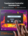 Vevor Thermal Imaging Camera 256 x 192 IR Resolution 2MP 3.5" Touch Screen Wi-Fi New