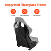 Vevor Racing Seat Integrated Chair with Velour Fabric and Slider New