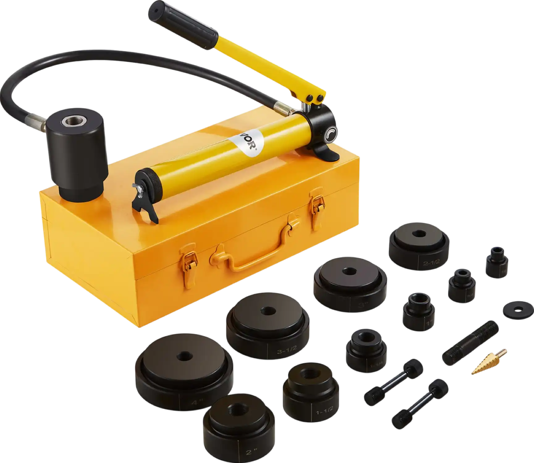 Vevor Hydraulic Knockout Punch Kit 15 Ton 1/2