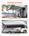 Vevor RV Awning Replacement 20 Ft. Manual Open/Close for DC12V Vehicles New