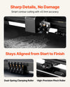 Vevor Vinyl Cutter Set 53" Feed Width Adjustable Force and Speed with Sticker Sheets New