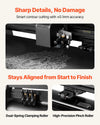 Vevor Vinyl Cutter Machine 28" Max Feed Width Adjustable Force and Speed with Software New