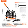 Vevor Leather Cutting Machine 11" x 5.5" Embossing Plate Manual Die Cutter 12mm Pressure Stroke New
