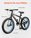 Vevor Kids Mountain Bike 20" Tires with Shimano 7 Speed Drivetrain Dual Disc Brakes New