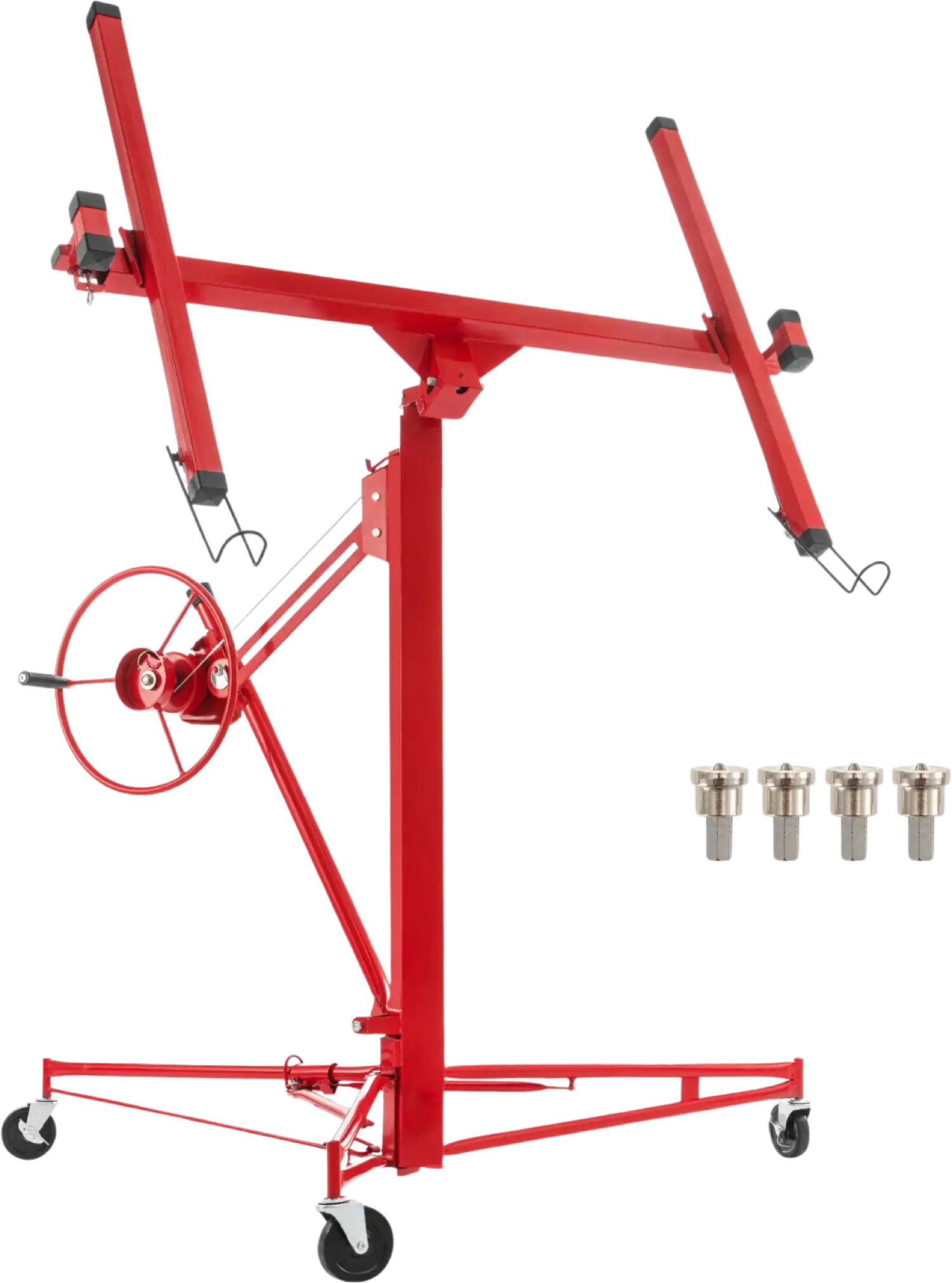 Vevor Drywall Rolling Lifter Max 11 FT Height 150 Lbs Weight Capacity New