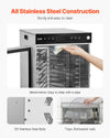 Vevor Rotary Food Dehydrator 12 Tray Machine Stainless Steel 800W New
