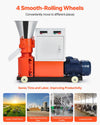Vevor Feed Pellet Mill Machine with 3 Pressure Rollers 3000W 240V New