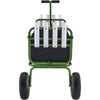 Vevor Beach Fishing Cart 300 lbs. Capacity 11" Balloon Tires Heavy-Duty Steel with 8 Rod Holders New