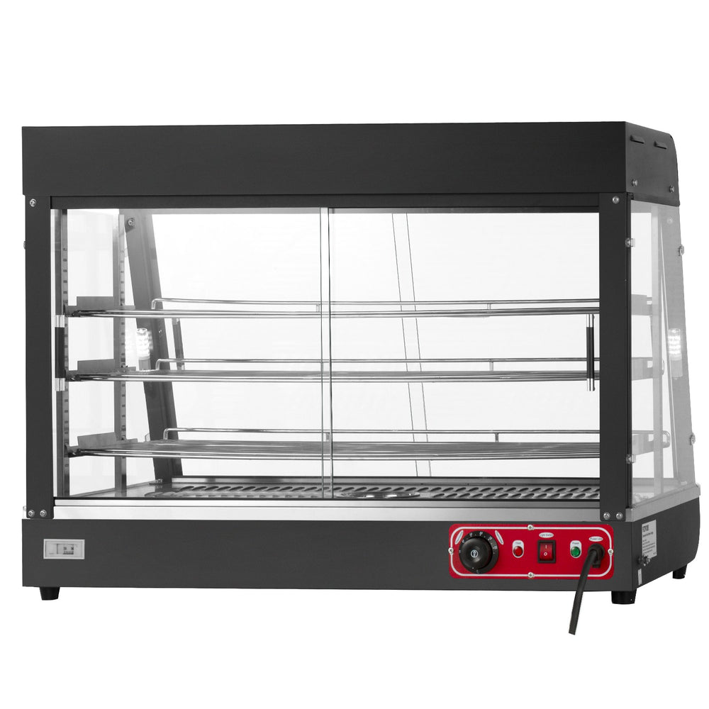 Vevor 3-Tier Commercial Food Warmer 35-Inch Countertop Cabinet with Water Tray 1800W New