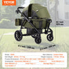 Vevor All-Terrain Stroller Wagon 2-Seats Foldable with Canopy New