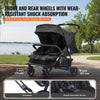 Vevor Double Stroller Side-by-Side Foldable Lightweight New