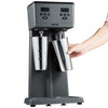 Vevor Milkshake Maker with LED Display 375W 3-Speed Double Head Drink Mixer with Cups New