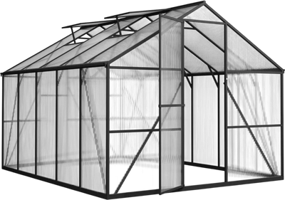 Vevor Greenhouse 8 x 10 Ft. Polycarbonate with Adjustable Vents Lockable Door New